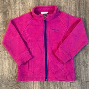 Columbia Kids Pink Fleece Jacket